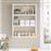 Megapap Prena Ράφι Τοίχου Λευκό 43.2x9x60cm 0276820
