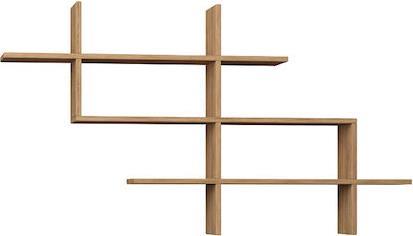 Megapap Halic Ράφι Τοίχου Sapphire Oak 150x22x82cm 0214158