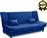 Megapap Tiko Plus Kαναπές-Κρεβάτι Τριθέσιος με Αποθηκευτικό Χώρο Μπλε 200x90x96cm