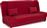 Megapap Tiko Plus Kαναπές-Κρεβάτι Τριθέσιος με Αποθηκευτικό Χώρο Κόκκινος 200x90x96cm