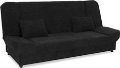 Megapap Tiko Plus Kαναπές-Κρεβάτι Τριθέσιος με Αποθηκευτικό Χώρο Μαύρος 200x90x96cm