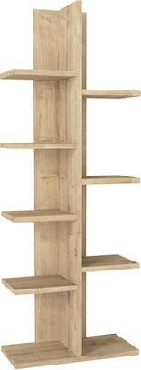 Megapap Tree Βιβλιοθήκη Sapphire Oak 45x21.4x121.8cm 0276695