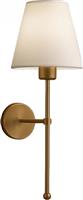 Megapap Verma Φωτιστικό Τοίχου με Ντουί E27 Χρυσό 13x13x50cm 0274411