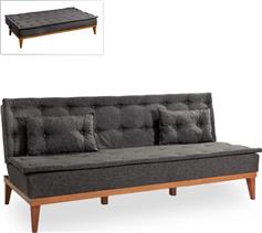 Megapap Veron Τριθέσιος Καναπές Κρεβάτι Ανθρακί 180x80cm 0234419