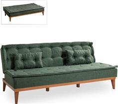 Megapap Veron Τριθέσιος Καναπές Κρεβάτι Πράσινο 180x80cm 0234422