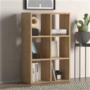 Megapap Βιβλιοθήκη Cube Oak 73.5x34x109cm 0221535