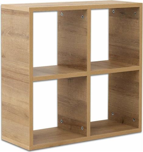 Megapap Βιβλιοθήκη Cube Sonoma 64x23x64cm GP022-0005,4