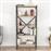 Megapap Βιβλιοθήκη Jocasta Pine-Oak 66x34x160cm 0212514