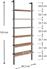 Megapap Βιβλιοθήκη Madison Μαύρη 60x20x183cm 0220245