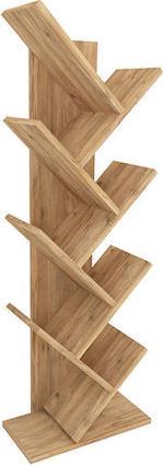Megapap Βιβλιοθήκη Milton Pine-Oak 44x22x121cm 0212536
