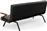 Megapap Zven Τριθέσιος Καναπές Κρεβάτι Ανθρακί 180x64x78cm 0291473