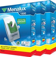 Menalux 1800 Σακούλες Σκούπας Σετ 5τμχ