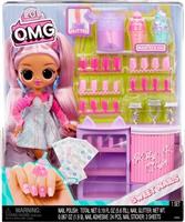 MGA Entertainment Κούκλα L.O.L Surprise O.M.G. Sweet Nails-Kitty K Cafe 503859-EUC