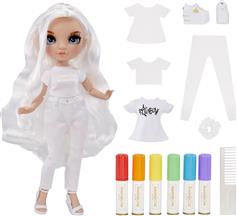 MGA Entertainment Κούκλα Rainbow High: Color Create Blue Eyes Doll 594123EUC