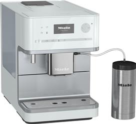Miele CM 6160 MilkPerfection Αυτόματη Μηχανή Espresso 1450W Πίεσης 15bar με Μύλο Άλεσης Λευκή