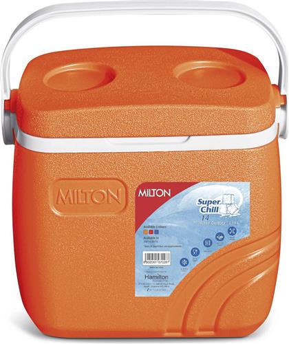 Milton Super Chill 14 Φορητό Ψυγείο Πορτοκαλί 12.6lt 13059