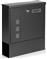 ModernHome Γραμματοκιβώτιο Εξωτερικού Χώρου Inox σε Μαύρο Χρώμα 30x10x33.5cm HPB2210-GS-Black
