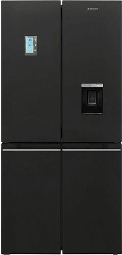 Morris D94489ED Ψυγείο Ντουλάπα 488lt Total NoFrost Υ179xΠ84xΒ69cm Μαύρο