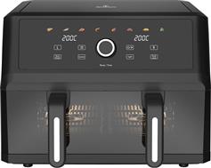 Morris MAF-1106c XXXL Dual-Single Zone Φριτέζα Αέρος με Διπλό Αποσπώμενο Κάδο 10.4lt Μαύρη