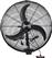 Morris MIFS-26120 Βιομηχανικός Ανεμιστήρας Τοίχου 125W Διαμέτρου 66cm με Τηλεχειριστήριο