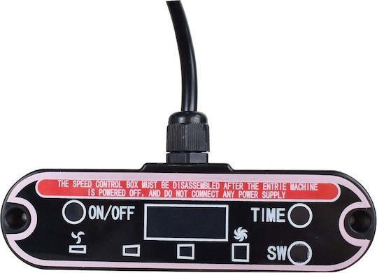 Morris MIFS-26120 Βιομηχανικός Ανεμιστήρας Τοίχου 125W Διαμέτρου 66cm με Τηλεχειριστήριο