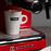 Morris R20808EM Ημιαυτόματη Μηχανή Espresso 1100W Πίεσης 20bar Κόκκινη