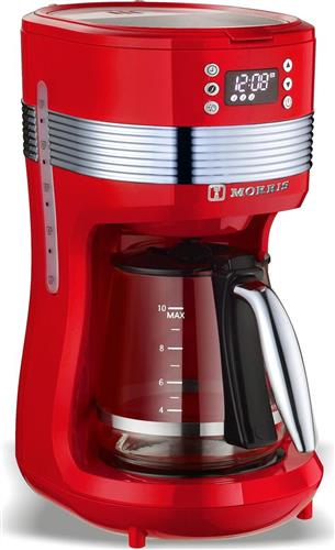 Morris R20843CMR Καφετιέρα Φίλτρου 1100W Red