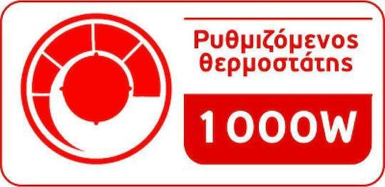 Morris S1306SM Τοστιέρα με Αποσπώμενες Πλάκες για 2 Τοστ 1000W Μαύρη