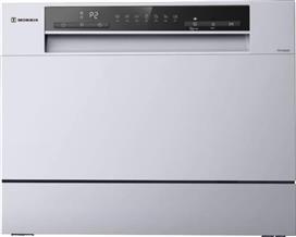 Morris TTS-55065D Πλυντήριο Πιάτων Πάγκου για 6 Σερβίτσια Π55cm Ασημί