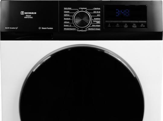 Morris WIW-91443 Planet Series Πλυντήριο Ρούχων 9kg με Ατμό 1400 Στροφών