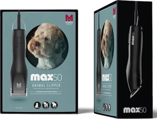 Moser Max 50 Κουρευτική Μηχανή Σκύλων Ρεύματος 1250-0050
