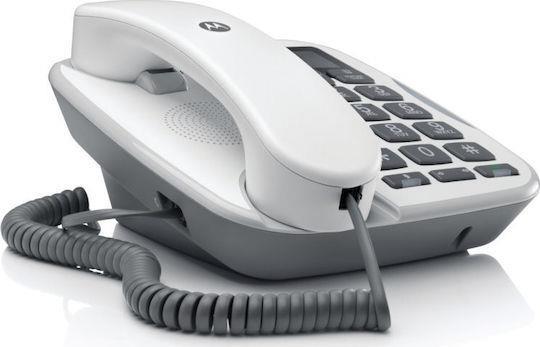 Motorola CT510 Ενσύρματο Τηλέφωνο Γραφείου Λευκό 14587-0106