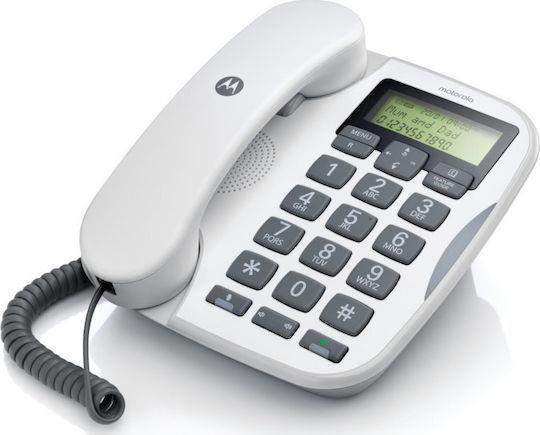 Motorola CT510 Ενσύρματο Τηλέφωνο Γραφείου Λευκό 14587-0106