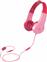 Motorola Moto JR300 Ασύρματα/Ενσύρματα Over Ear Παιδικά Ακουστικά με 24 ώρες Λειτουργίας Ροζ