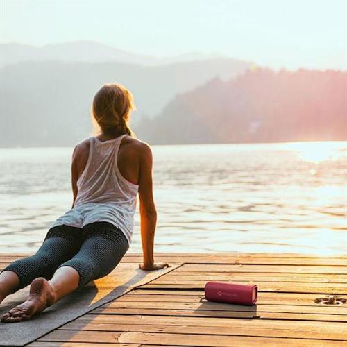 Motorola Rokr 600 Αδιάβροχο Ηχείο Bluetooth 30W με Διάρκεια Μπαταρίας έως 6 ώρες Κόκκινο