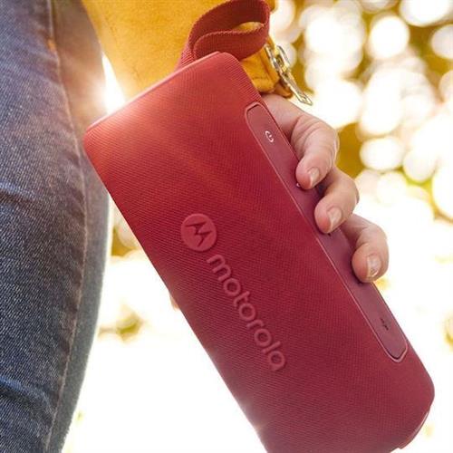 Motorola Rokr 600 Αδιάβροχο Ηχείο Bluetooth 30W με Διάρκεια Μπαταρίας έως 6 ώρες Κόκκινο