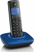 Motorola T401+ Ασύρματο Τηλέφωνο με Aνοιχτή Aκρόαση Μπλε