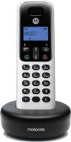 Motorola T501+ Ασύρματο Τηλέφωνο με Aνοιχτή Aκρόαση Λευκό 14587-0115