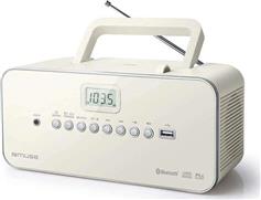 Muse Φορητό Ηχοσύστημα M-30BTN με CD-USB-Ραδιόφωνο Μπεζ