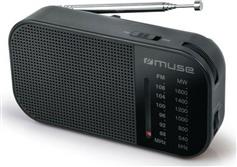Muse M-025 R Ραδιοφωνάκι Μπαταρίας Μαύρο