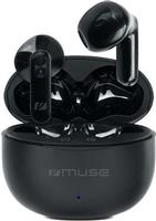 Muse M-270 FB In-ear Bluetooth Handsfree Ακουστικά με Αντοχή στον Ιδρώτα και Θήκη Φόρτισης Μαύρα