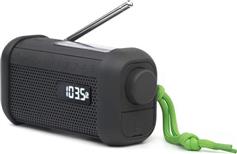 Muse MH-08 MB Φορητό Ραδιόφωνο Ηλιακό με Bluetooth Μαύρο