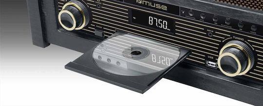 Muse MT-115W Πικάπ Μαύρο 230180