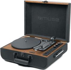 Muse MT-208AΤ Πικάπ με Ενσωματωμένα Ηχεία Μαύρο