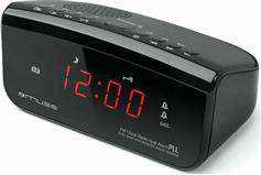 Muse Ψηφιακό Ρολόι Επιτραπέζιο με Ξυπνητήρι Μ-12CR
