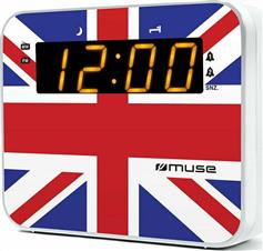 Muse Ψηφιακό Ρολόι Επιτραπέζιο με Ξυπνητήρι M-165 UK