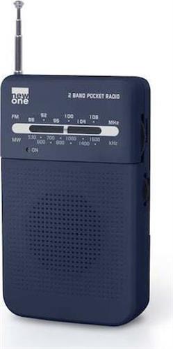 Muse R206 NewOne Ραδιοφωνάκι Μπαταρίας Μπλε 230071