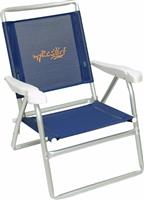 myResort Καρέκλα Παραλίας Αλουμινίου Μπλε 44x34.5x29-78cm