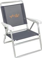 myResort Καρέκλα Παραλίας Αλουμινίου Γκρι 44x34.5x29-78cm