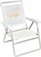 myResort Καρέκλα Παραλίας Αλουμινίου Λευκή 44x34.5x29-78cm